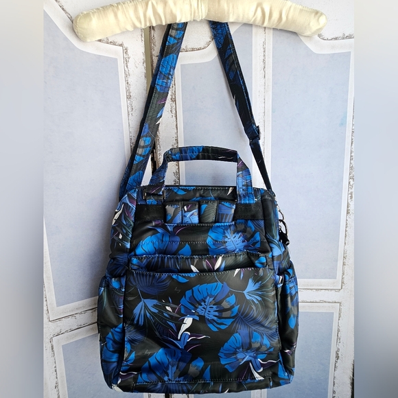 Retails At $130 Lug Canter Backpack In Botanical Blue - EUC - Picture 6 of 12